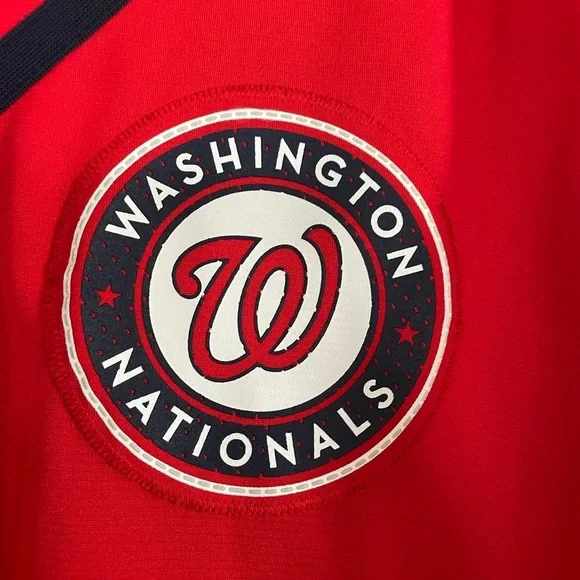 Majestic Washington Nationals Jersey, Red, XL - Picture 6 of 7